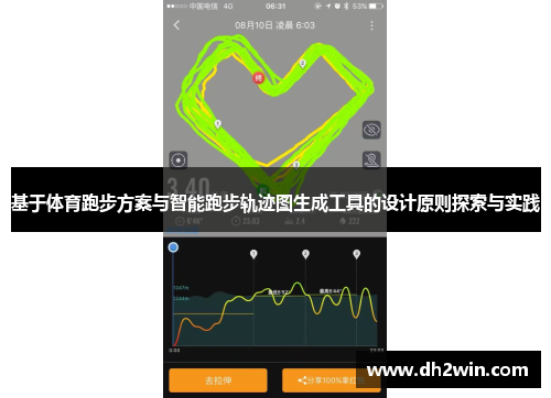基于体育跑步方案与智能跑步轨迹图生成工具的设计原则探索与实践